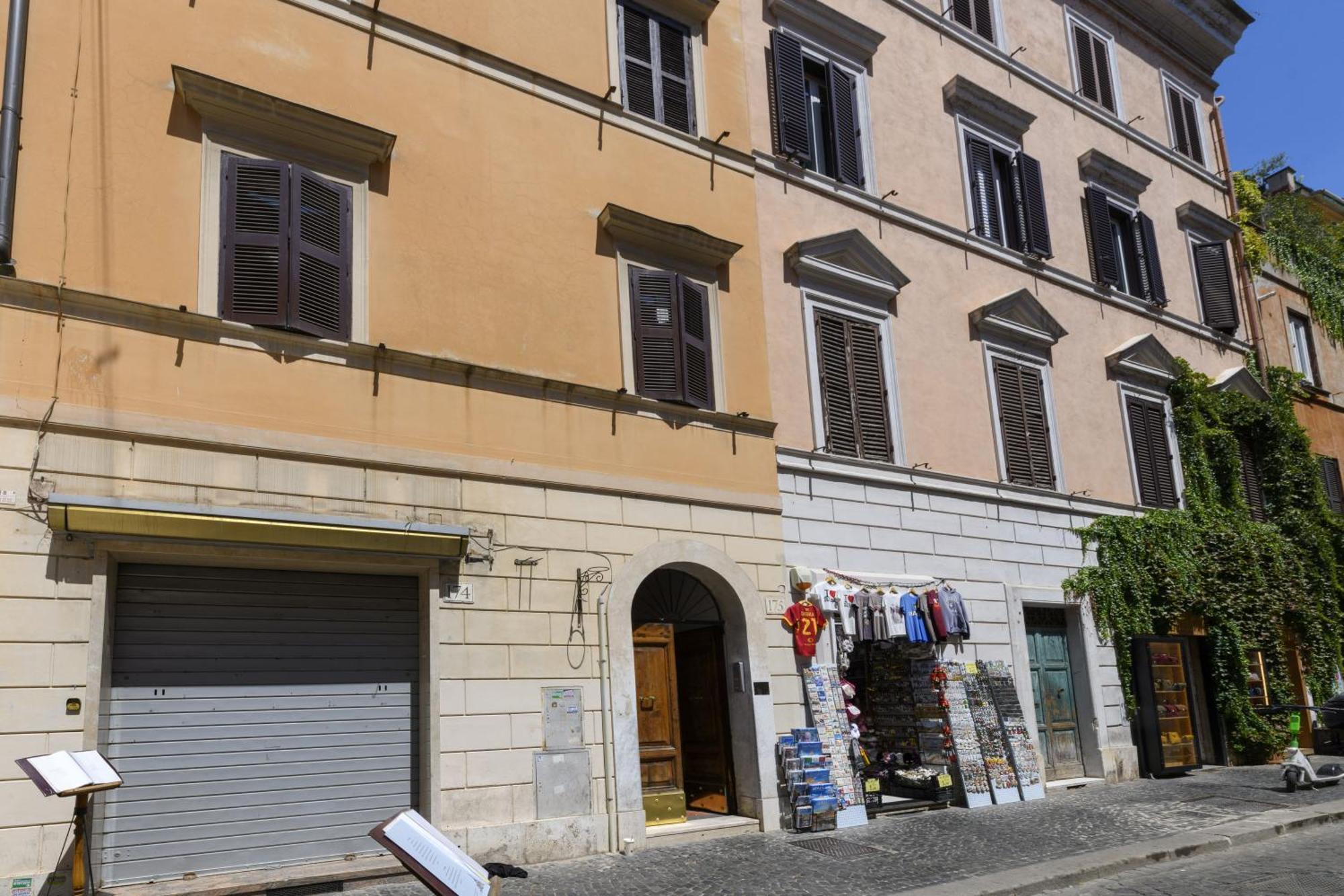Ferienwohnung Bernini Al Borgo Rom Exterior foto